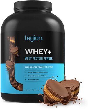 Legion Whey+ Whey Isolate Low Carb Protein Powder